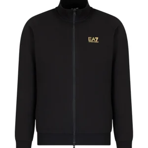 Felpa FulL-Zip 8npm31 Black, Gold