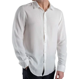 Camicia A Maniche Lunghe Gl7677S-S25 White