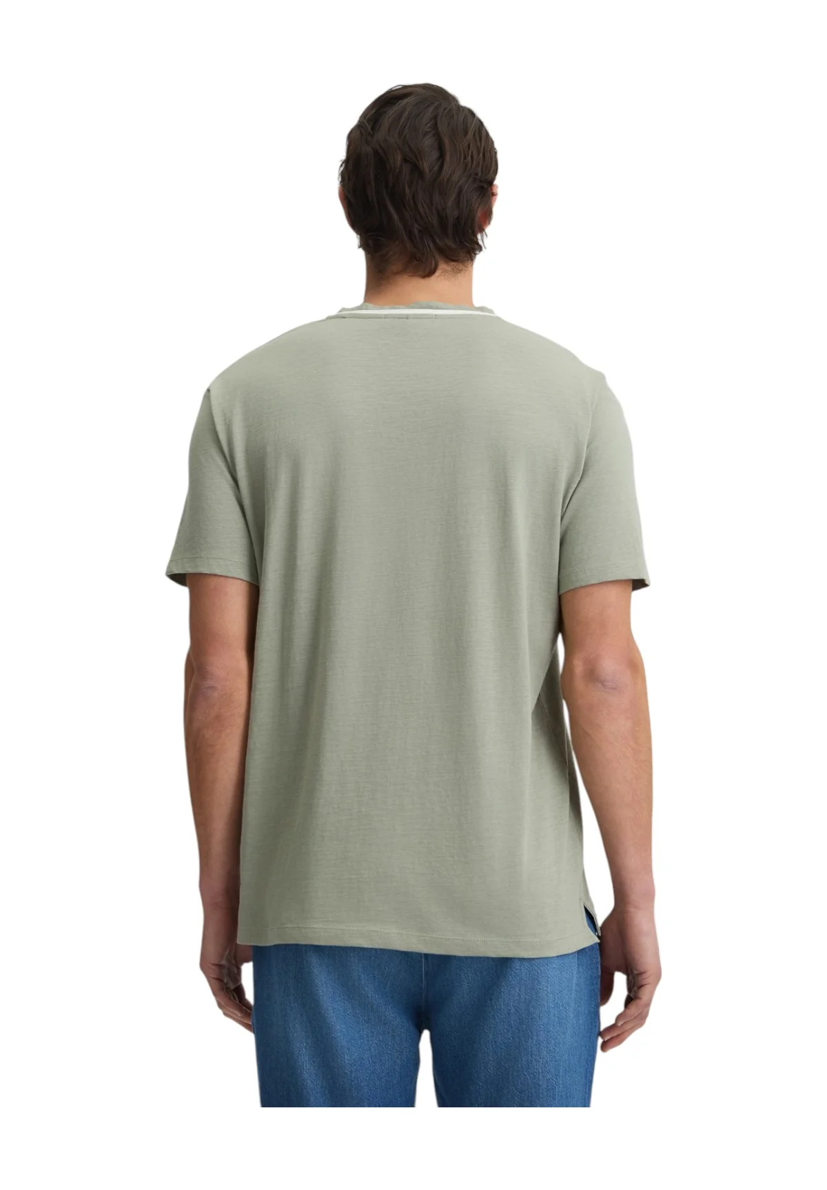 T-Shirt A Maniche Corte Qa5184 Green Stone - immagine 4