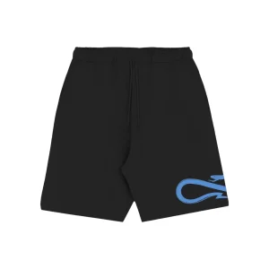 Bermuda In Felpa 25ssprbr424 Nero