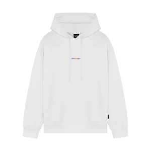 Felpa Pullover Con Cappuccio 25ssprfe351 Bianco