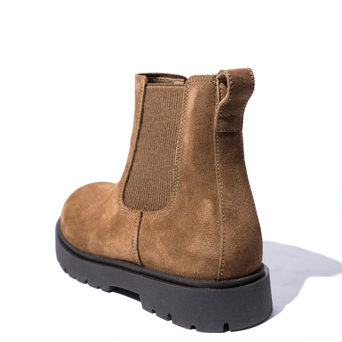 Stivaletto Beatles Birkenstock Highwood Slip On Mid Camoscio Dark Tea - immagine 5