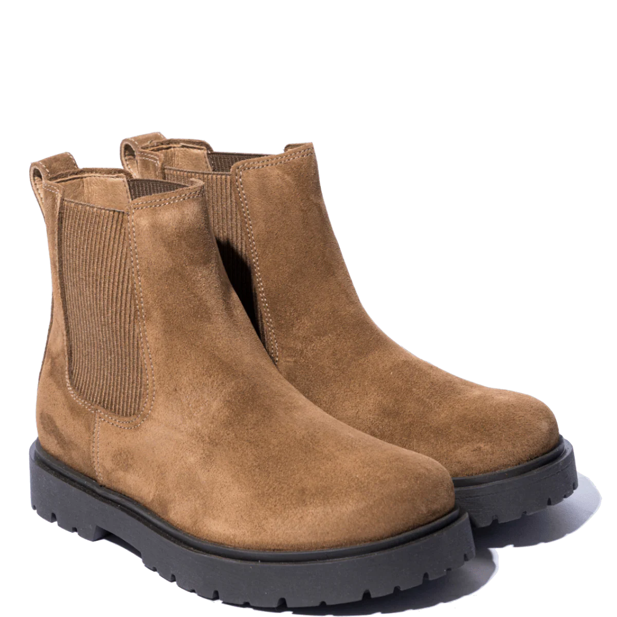 Stivaletto Beatles Birkenstock Highwood Slip On Mid Camoscio Dark Tea - immagine 2