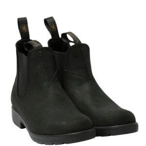 Stivaletto Beatles Saxone Pelle Ingrassata Nero-Nero Man