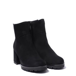 Tronchetto Melluso Camoscio Nero