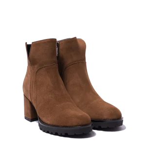 Tronchetto Melluso Camoscio Sigaro