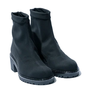 Tronchetto Savorè Tessuto Elasticizzato Nero