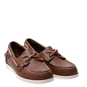 Vela Sebago Docksides Portland Brown Leather