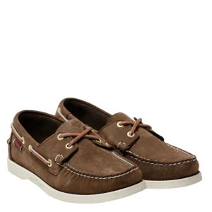 Vela Sebago Docksides Portland Nabuck Dark Brown