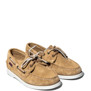 Vela Sebago Docksides Portland Flesh Out Beige Paint Woman