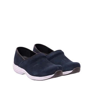 Zoccolo Sanita Wave Itak Closed Camoscio Blu