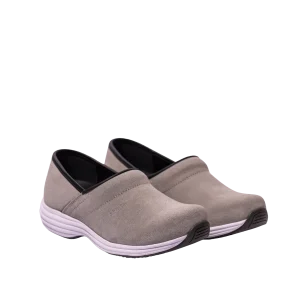 Zoccolo Sanita Wave Itak Closed Camoscio Grigio